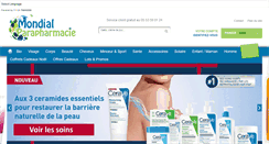 Desktop Screenshot of mondial-parapharmacie.com